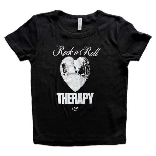 Rock n Roll Therapy | Baby T-Shirt (Black)